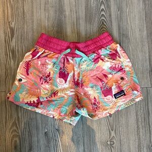 Patagonia Girls Costa Rica Baggies Shorts Size Medium